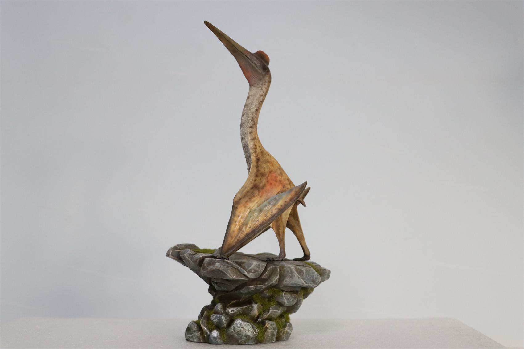 M.See 1/35 Quetzalcoatlus Statue Pterosauria Dinosaur Resin Pterosaur Collector Toys Animal Art Model Decoration Gift