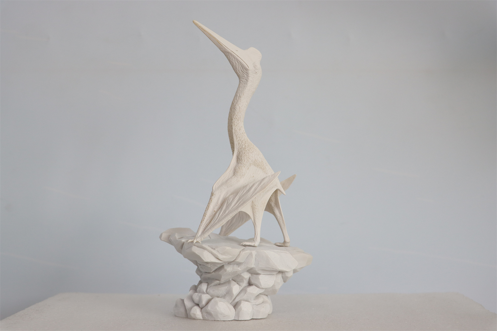 M.See 1/35 Quetzalcoatlus Statue Pterosauria Dinosaur Resin Pterosaur Collector Toys Animal Art Model Decoration Gift