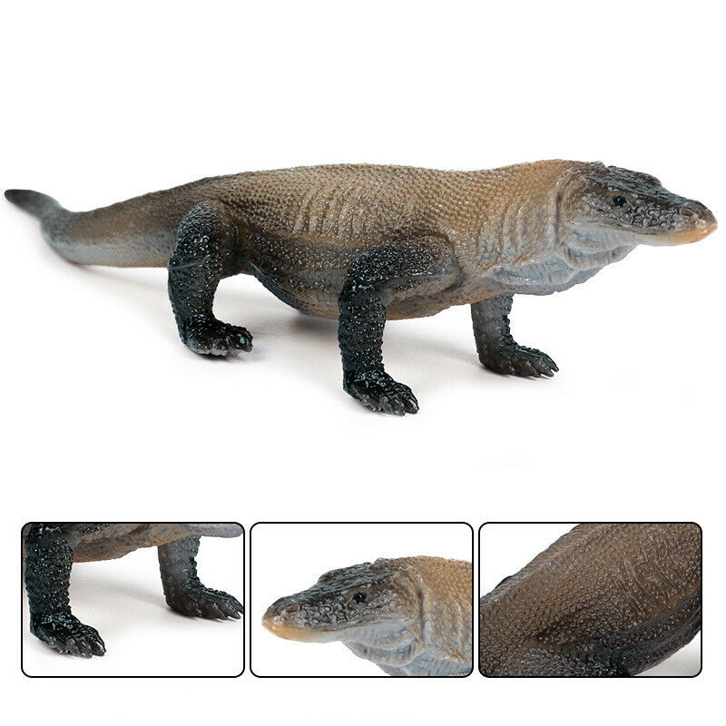 Komodo Dragon Simulation Lizard Figure Collector Toy Animal Model Gift Toy Collector Decor Figures Science Educational Teaching