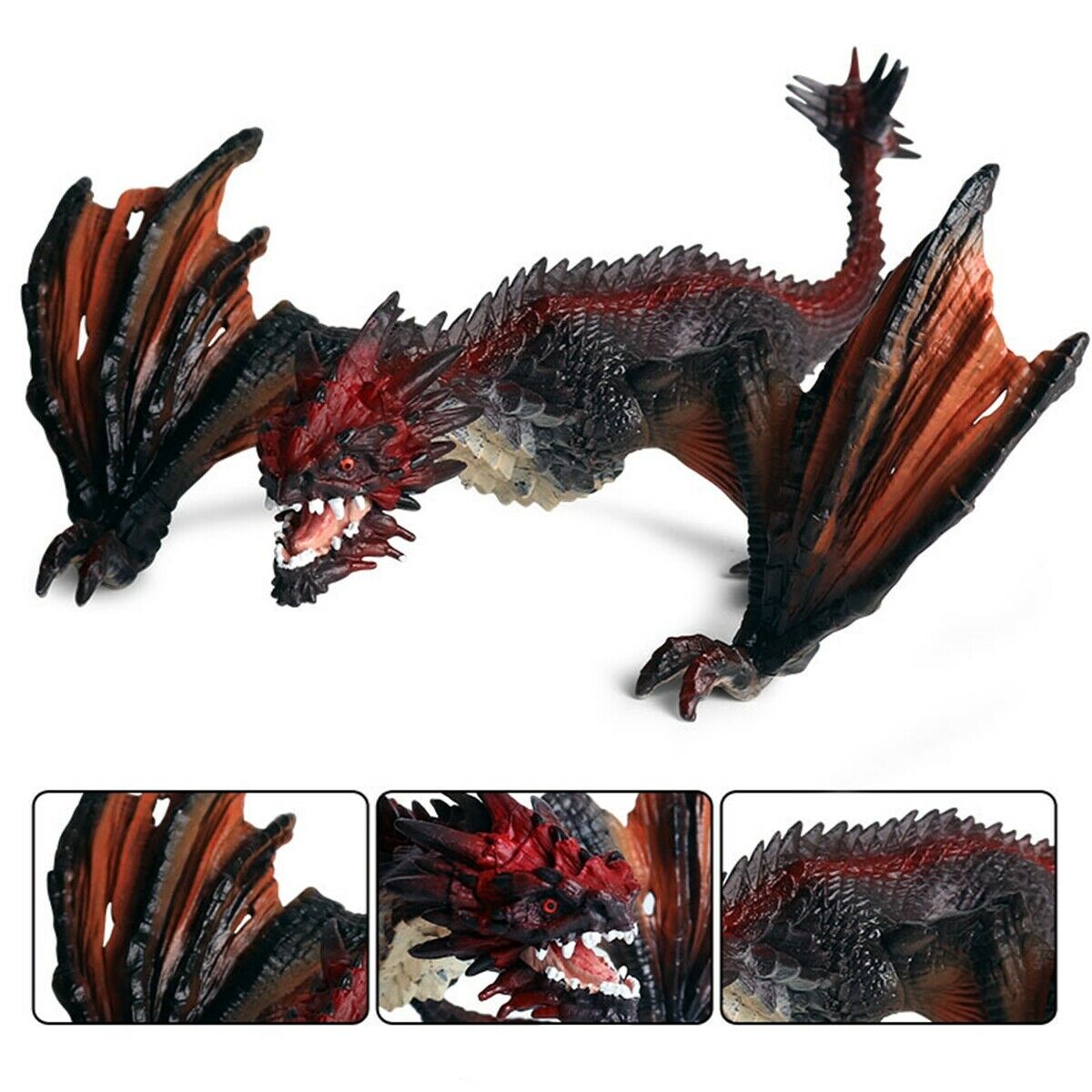 Western Dragon Fire Smauger Monster Dinosaur Figure Animal Toy Collector Kids Gift Western Dragon Fire Smauger Monster Dinosaur Figure Animal Toy Collector Kids Gift