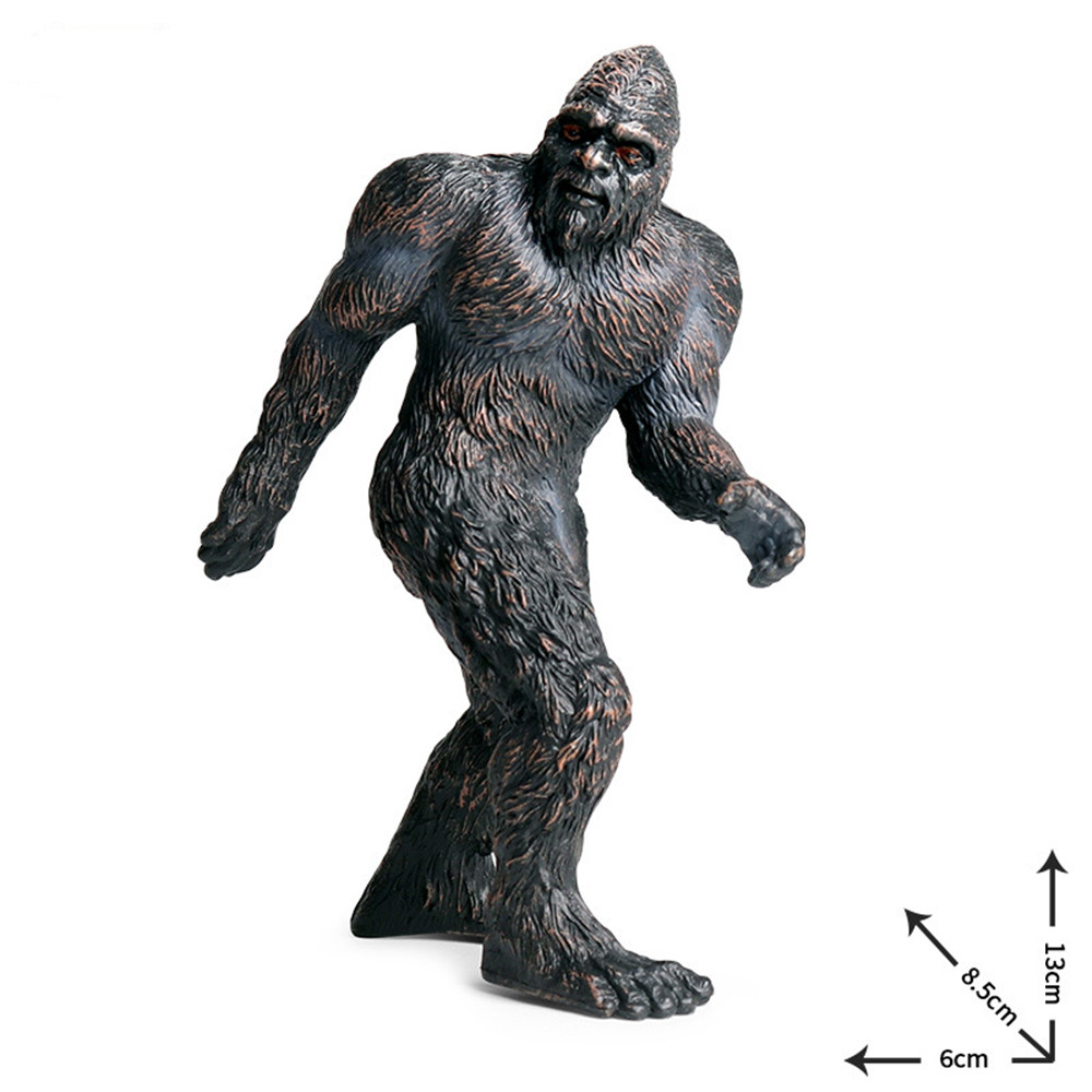 Bigfoot Figure Savage Animal Model Barbarian Decoration Toy Collector Adult Kid Gift Education Figure Collectible Model