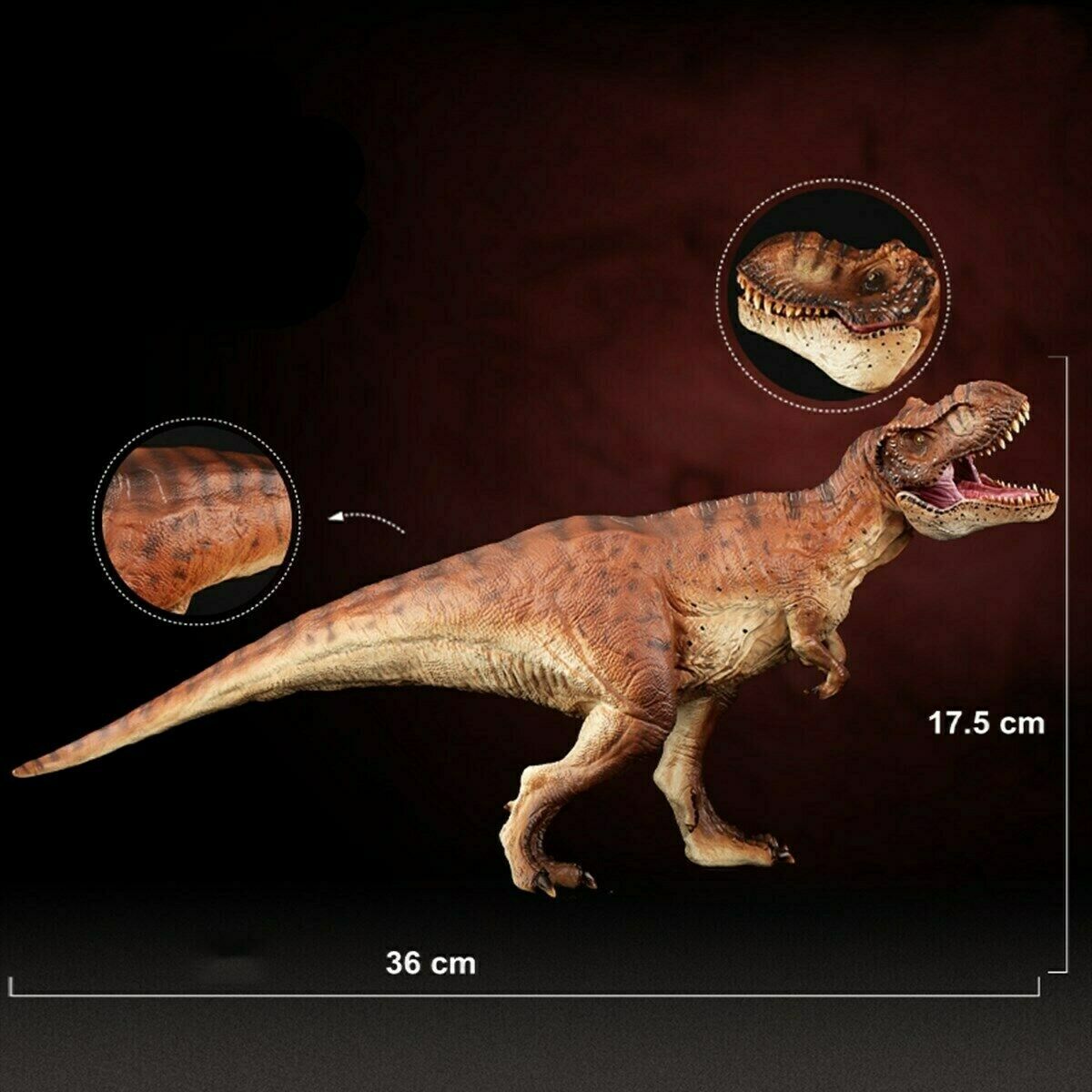 Simulation Tyrannosaurus Rex Figure Ancient Animal Dinasaur Model Collector Decor Toy Gift Dinossauro Model Toy for Kids Gift