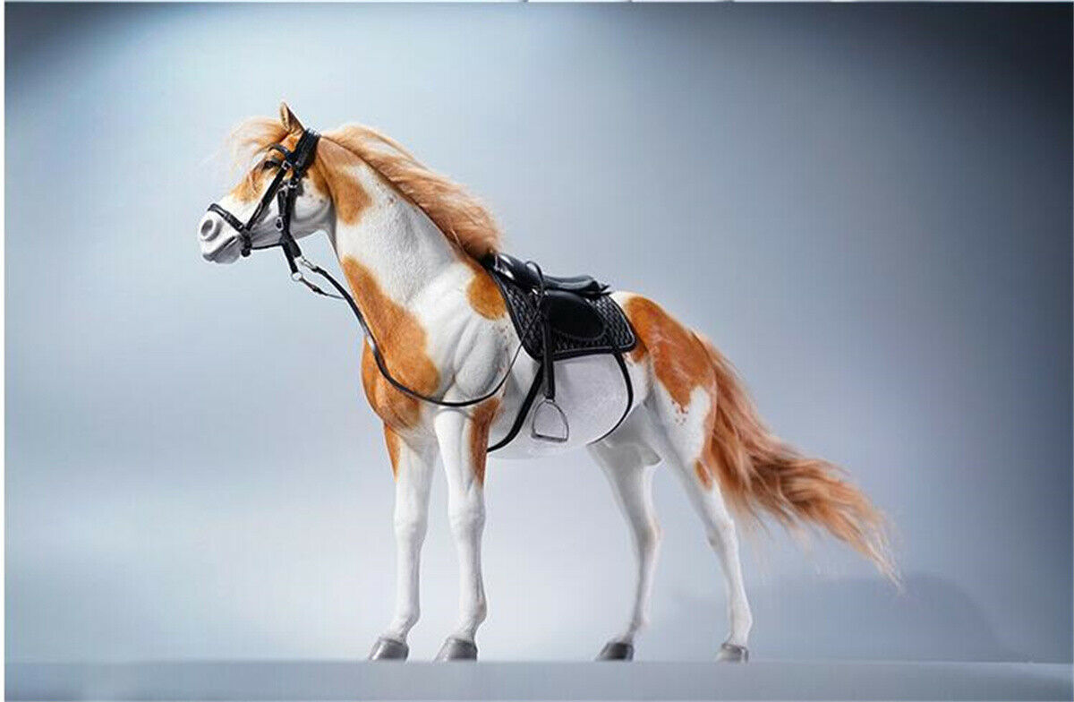 IN STOCK! JXK 1/6 American Paint Horse Model Animal Collector Decoration Unisex Kids Gift Toy Action Figure Resin Painted