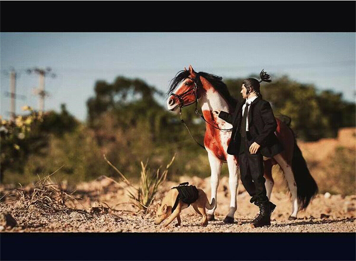 IN STOCK! JXK 1/6 American Paint Horse Model Animal Collector Decoration Unisex Kids Gift Toy Action Figure Resin Painted