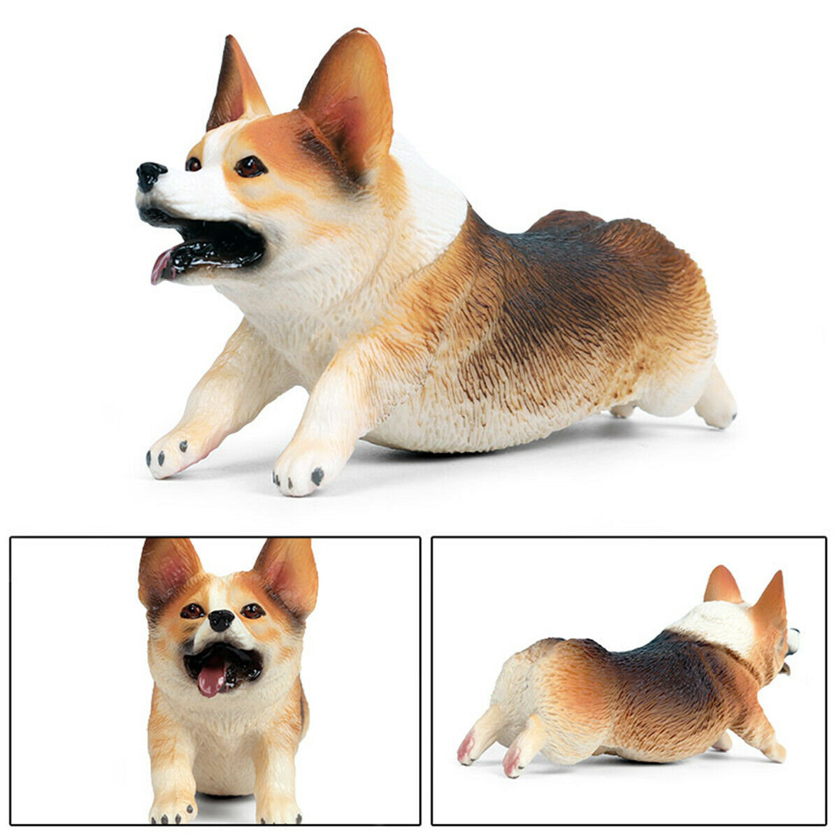 Pembroke Welsh Corgi Figure Dog Pet Animal Model Toy Collector Decor Kids Gift Educational Toys Decoration Kid Birthday Gift