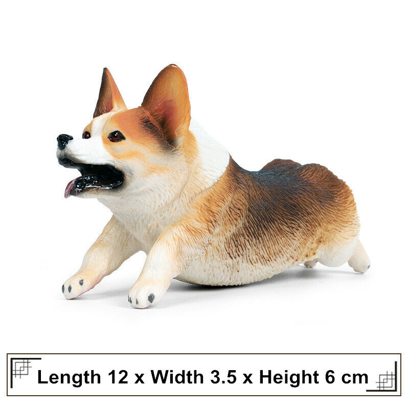 Pembroke Welsh Corgi Figure Dog Pet Animal Model Toy Collector Decor Kids Gift Educational Toys Decoration Kid Birthday Gift