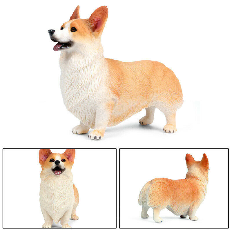 Pembroke Welsh Corgi Figure Dog Pet Animal Model Toy Collector Decor Kids Gift Educational Toys Decoration Kid Birthday Gift