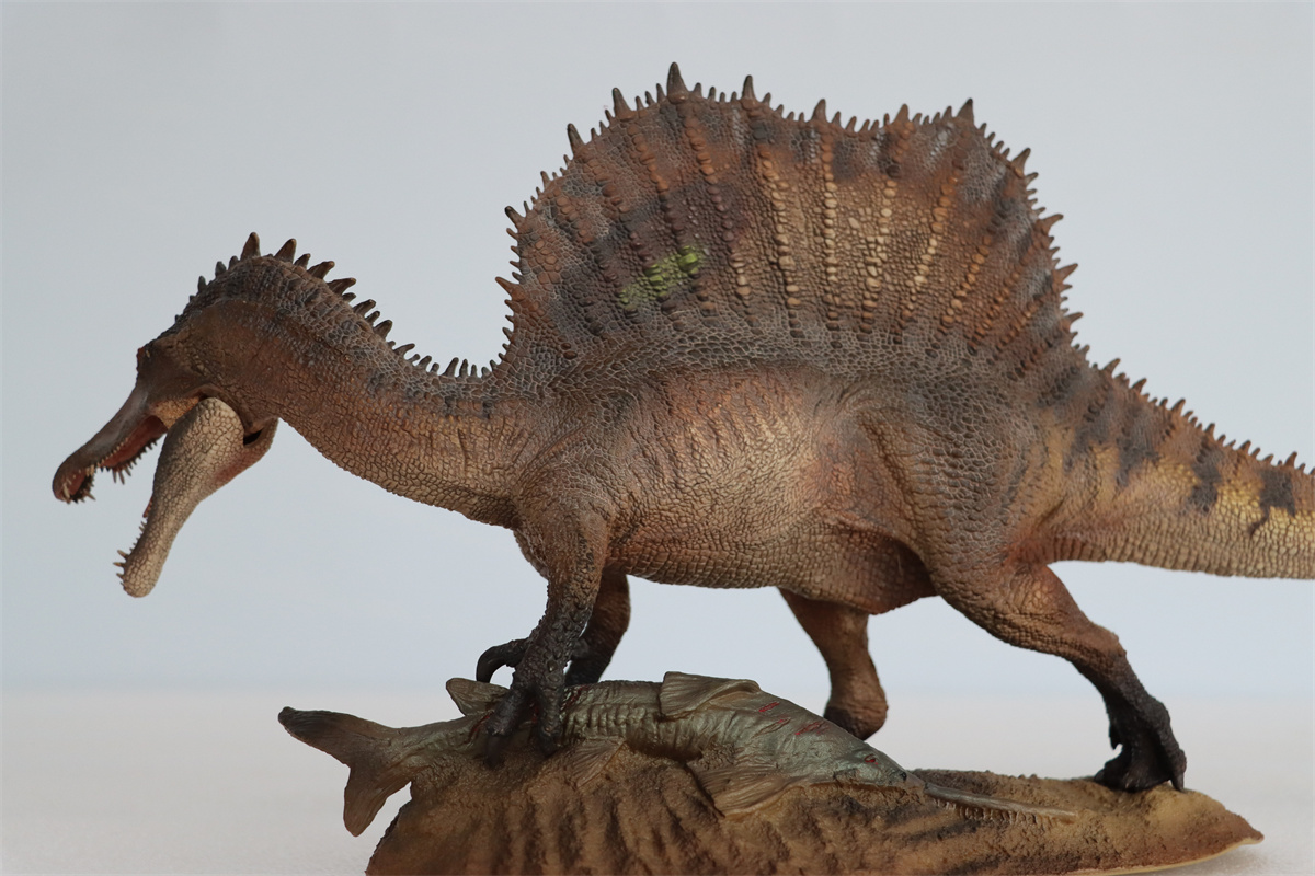 PNSO Spinosaurus Essien 1:35 Scientific Art Model Figure Animal Collector Dinosaur Museums Series Education Decor New Painted PNSO Spinosaurus Essien 1:35 Scientific Art Model Figure Animal Collector Dinosaur Museums Series Education Decor New Painted