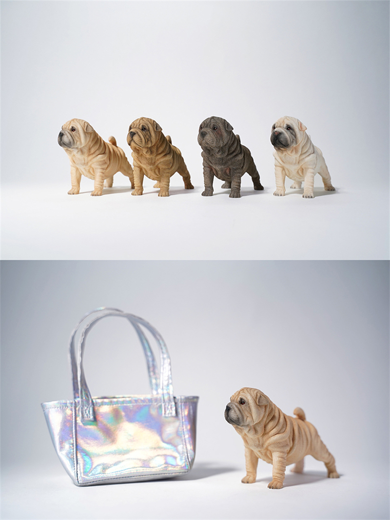 JXK 1/6 Sharpei Dog Model Cute Pet Animal Figure Collector Decoration Ornament Toys for Children Adult Kids Gift Unisex IN STOCK JXK 1/6 Sharpei Dog Model Cute Pet Animal Figure Collector Decoration Ornament Toys for Children Adult Kids Gift Unisex IN STOCK