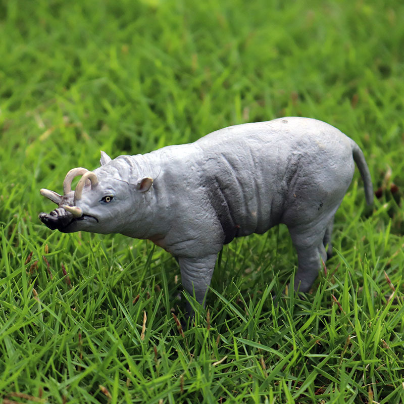 Babirusa Figure Babyrousa babyrussa Wild Animal Model Toy Collector Decor Gift Simulation Animals Figurines Educational Model