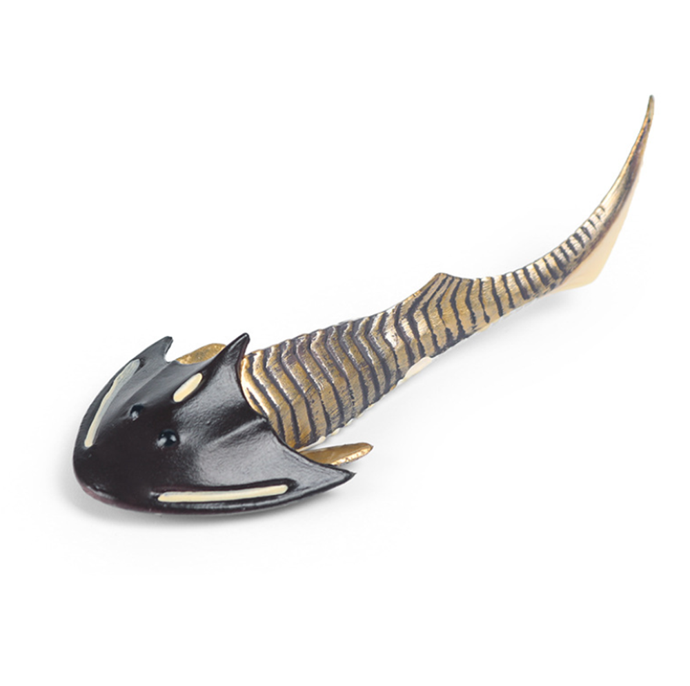 Cephalaspis Figure Fish-shaped Animal Model Decor Collector Kids Gift Toy Sea Life Simulation Figure Educational Collection Cephalaspis Figure Fish-shaped Animal Model Decor Collector Kids Gift Toy Sea Life Simulation Figure Educational Collection
