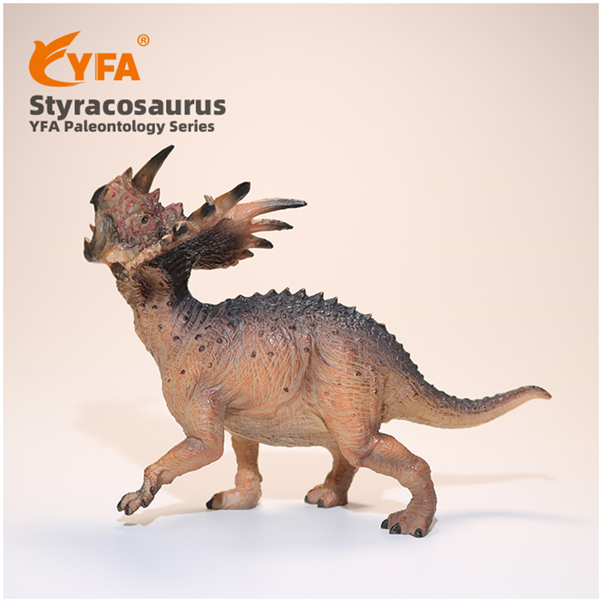 YFA Styracosaurus Dinosaur Model Animal Cerapoda Figure Collector Decor Kids Toy GK Resin Educational Gift For Children YFA Styracosaurus Dinosaur Model Animal Cerapoda Figure Collector Decor Kids Toy GK Resin Educational Gift For Children