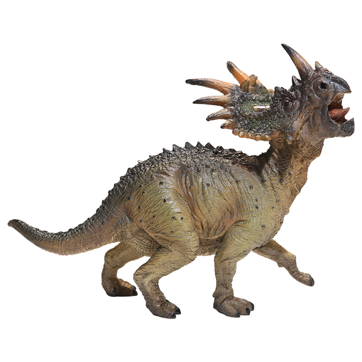 YFA Styracosaurus Dinosaur Model Animal Cerapoda Figure Collector Decor Kids Toy GK Resin Educational Gift For Children YFA Styracosaurus Dinosaur Model Animal Cerapoda Figure Collector Decor Kids Toy GK Resin Educational Gift For Children