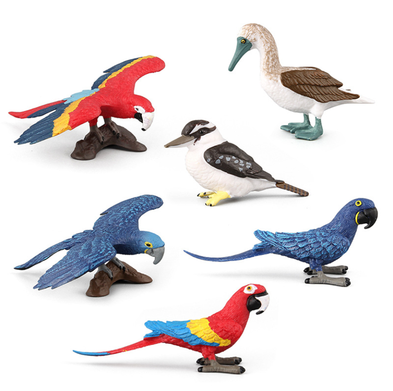 Simulation Parrot Macaw Booby Small Bird Figure Animal model Toy Collector Education Figurine Decoration Gift For Kids Toys Simulation Parrot Macaw Booby Small Bird Figure Animal model Toy Collector Education Figurine Decoration Gift For Kids Toys