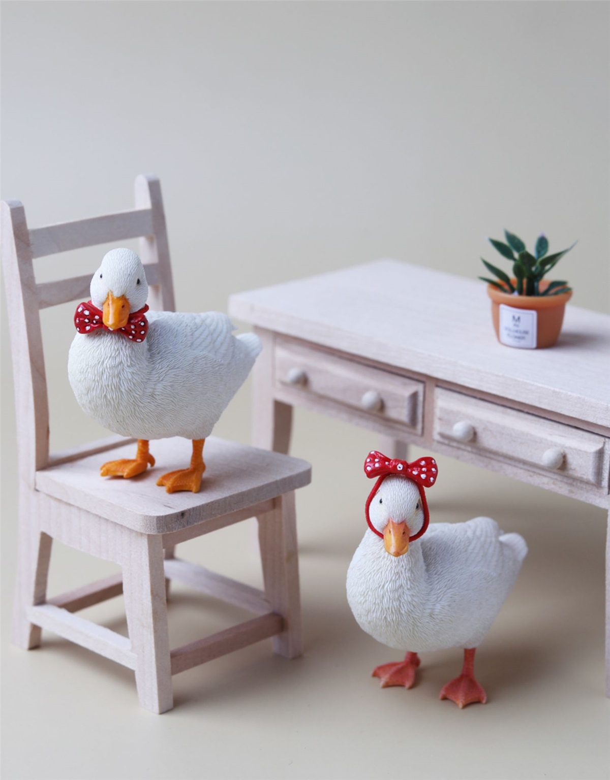 Xmmos Call Duck Pet Healing Figure Linnaeus Anatidae Animal Collector Toy Resin Desktop Decoration Gift Xmmos Call Duck Pet Healing Figure Linnaeus Anatidae Animal Collector Toy Resin Desktop Decoration Gift