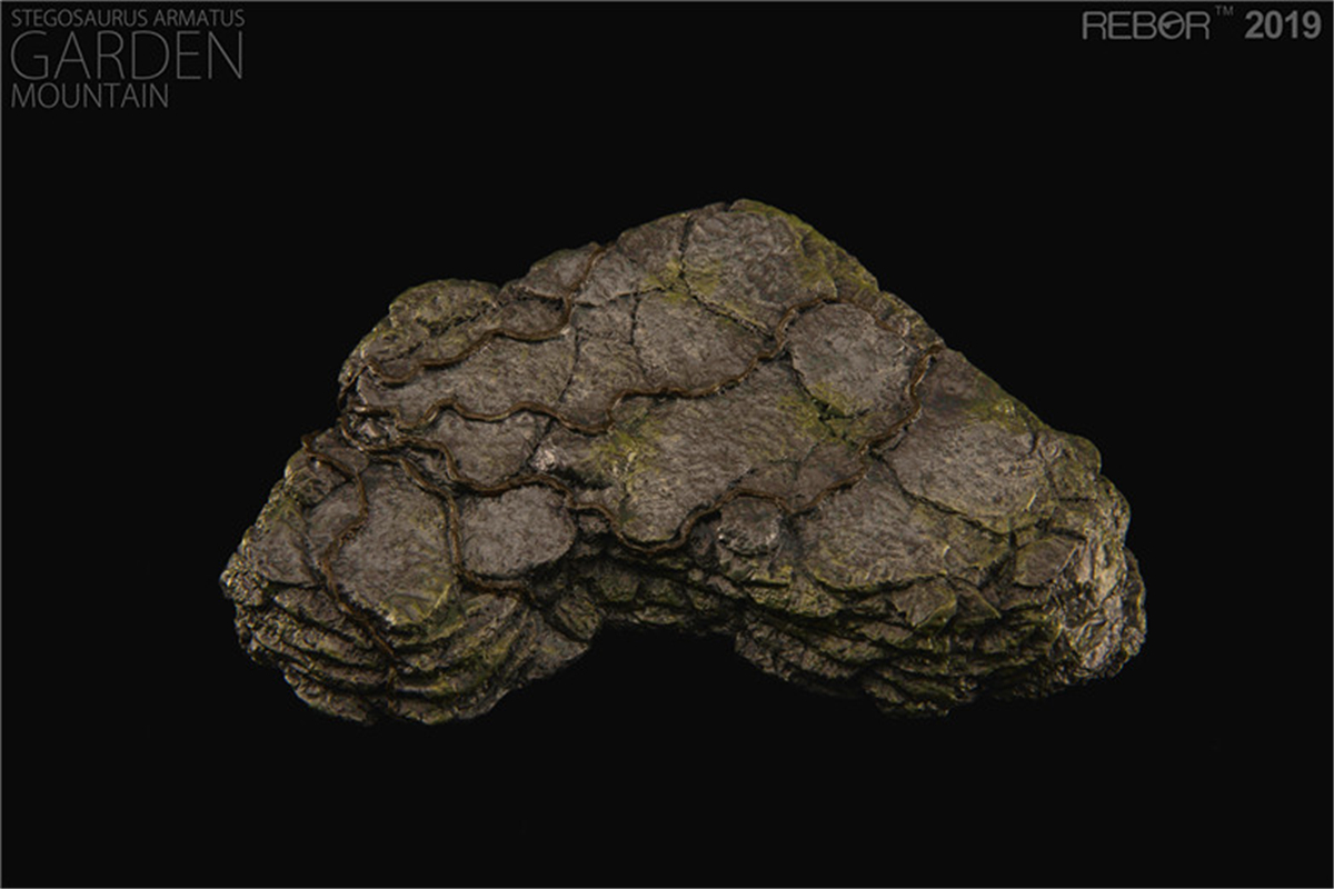 REBOR 1:35 Stegosaurus Armatus with Base Garden Statue Stegosauridae Jurassic Dinosaur Figure Animal Model Toy Collector Adult