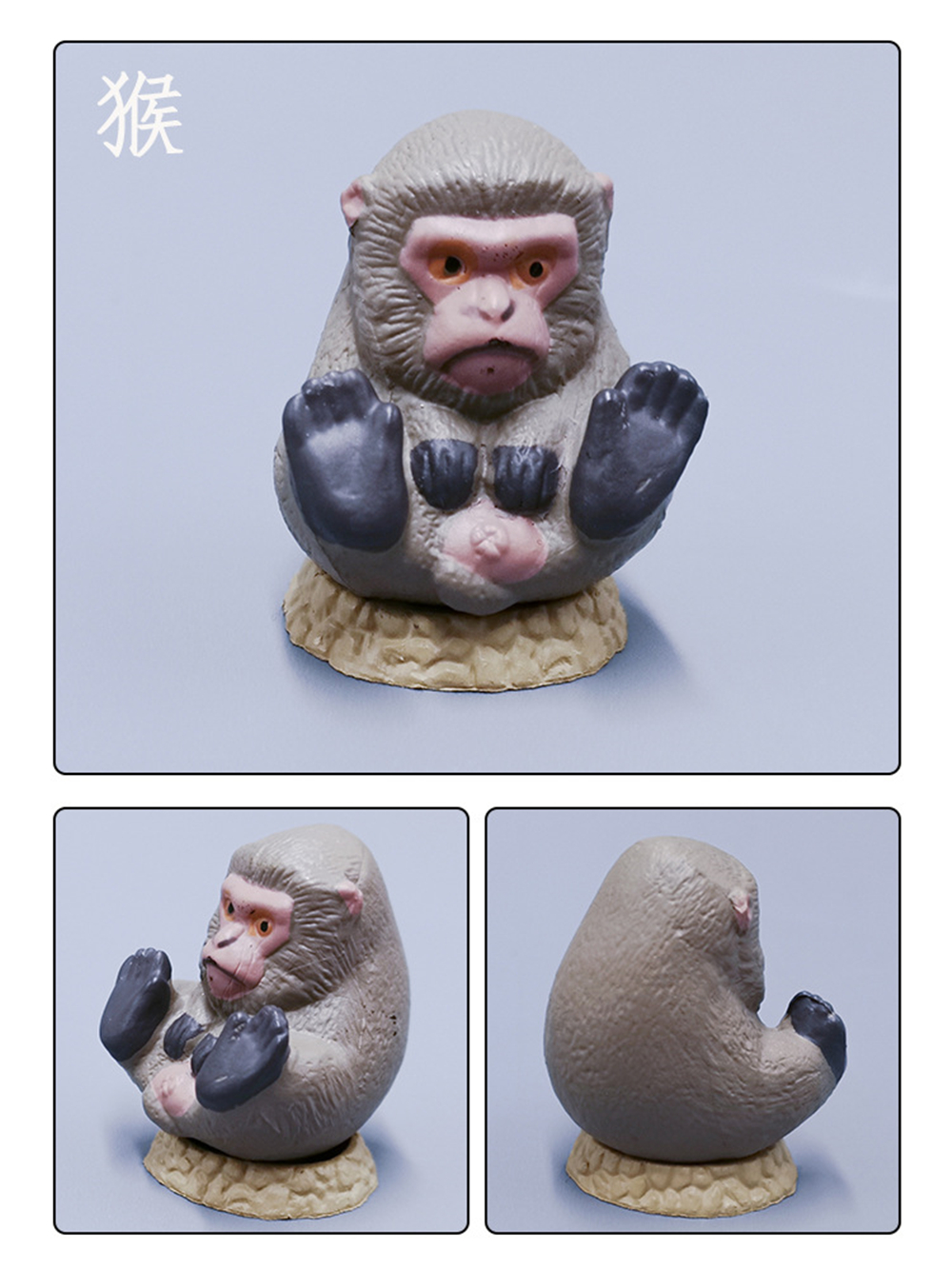 Chinese Zodiac Figure Rat Ox Tiger Rabbit Dragon Snake Horse Sheep Monkey Rooster Dog Pig Twelve Symbolic Animals Model