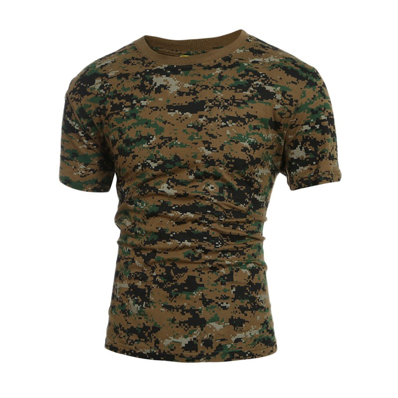 Tactical Military Camouflage T Shirt Men Breathable Quick Dry US Army Combat T-Shirt Outwear T-shirt