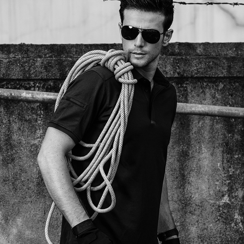 MEGE Brand Clothing, Summer Coolmax Breathable Fabric Polo Shirt For Men, Polo Homme Camisa Polo Masculino, Casual Men Polo