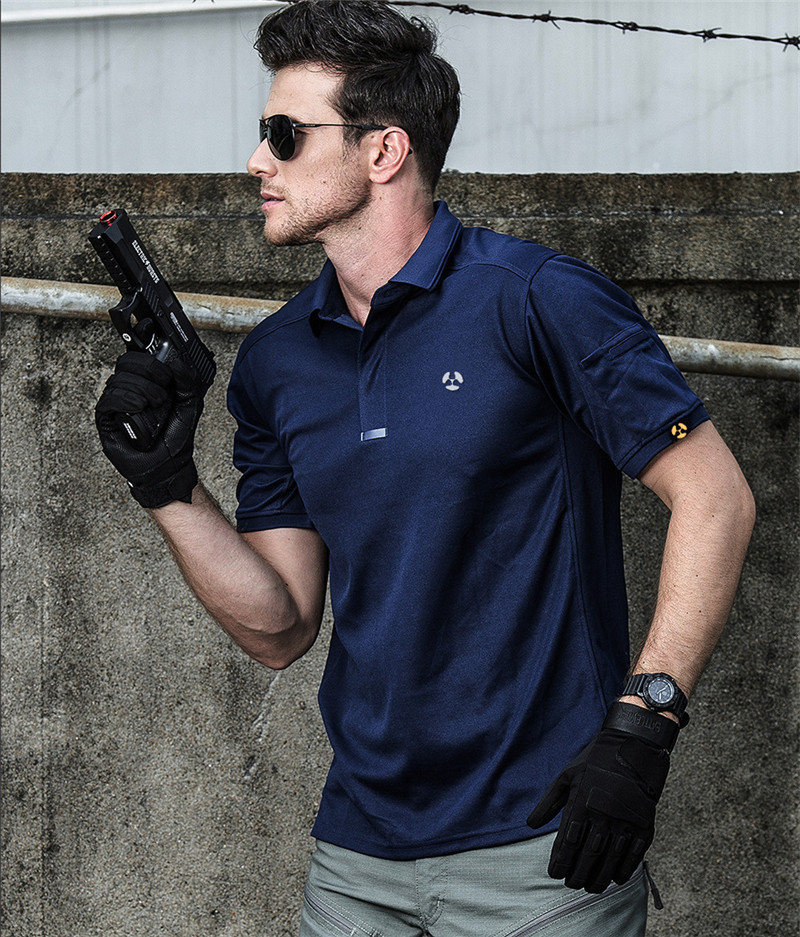 MEGE Brand Clothing, Summer Coolmax Breathable Fabric Polo Shirt For Men, Polo Homme Camisa Polo Masculino, Casual Men Polo