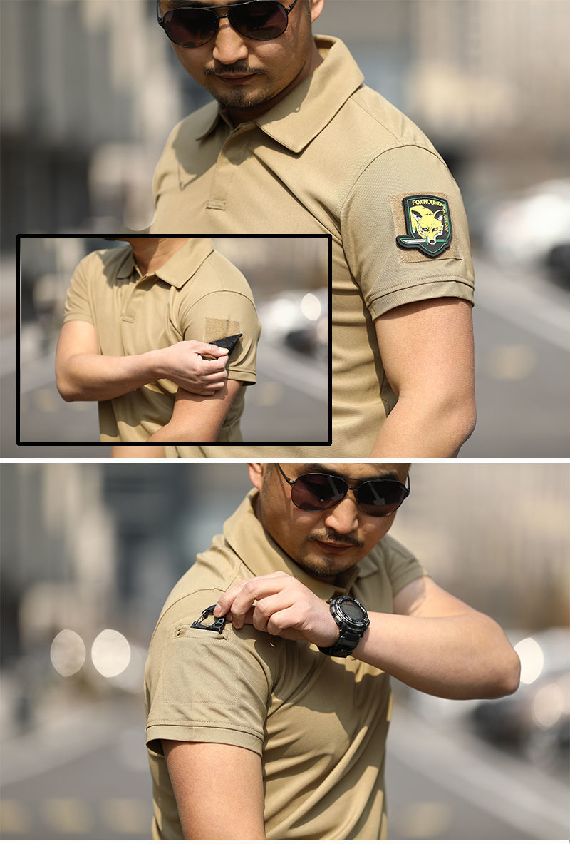 Mege Brand Tactical Shirt Short SleeveMen's Polo T shirt Outdoor Fast Dry Breathable Shirt Military Army Combat Clothing