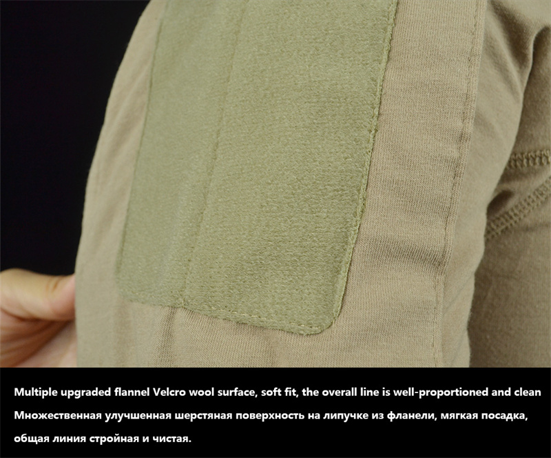 Mege Tactical Camouflage Army Combat Shirt Type II Long Sleeve Breathable Fast Dry Multicam Outdoor Cotton Military Clothing