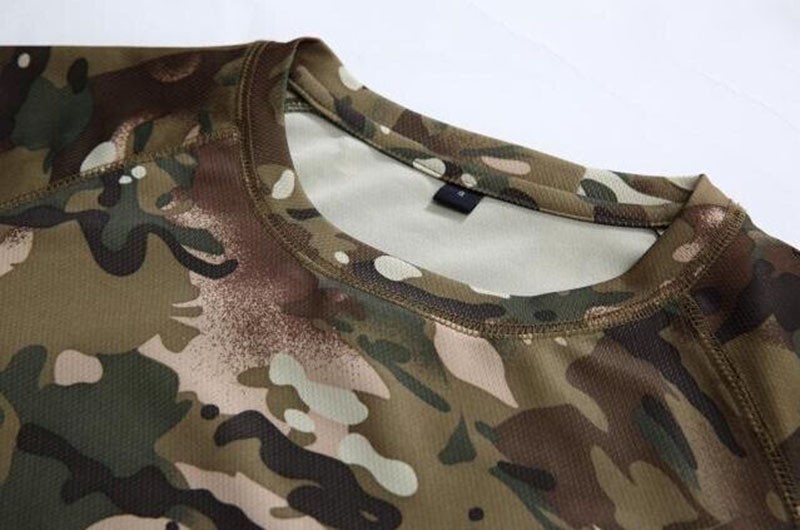 Camouflage Shirt Quick Dry Breathable Tights Army Tactical T-shirt Mens Compression T Shirt Fitness Summer Bodybulding Camouflage Shirt Quick Dry Breathable Tights Army Tactical T-shirt Mens Compression T Shirt Fitness Summer Bodybulding
