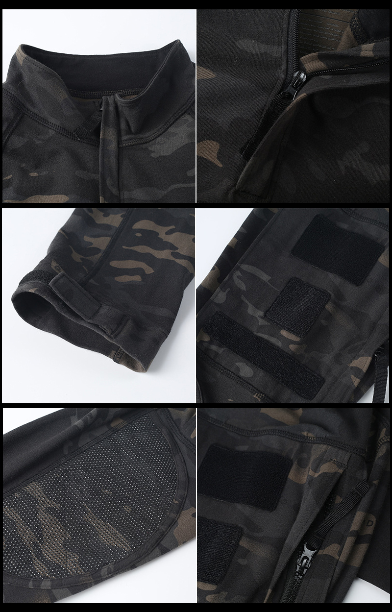 Mege Men Military Tactical T Shirt Gym Camouflage Army Long Sleeve tee Soldiers Combat Clothing Airsoft Uniform Multicam Shirt