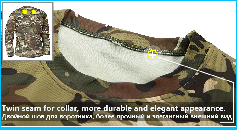 Mege Brand Military Camouflage Long Sleeve T shirts for Men Outdoor Combat Army Fast Dry GYM Sport Jogger Shirt Blusa Masculina