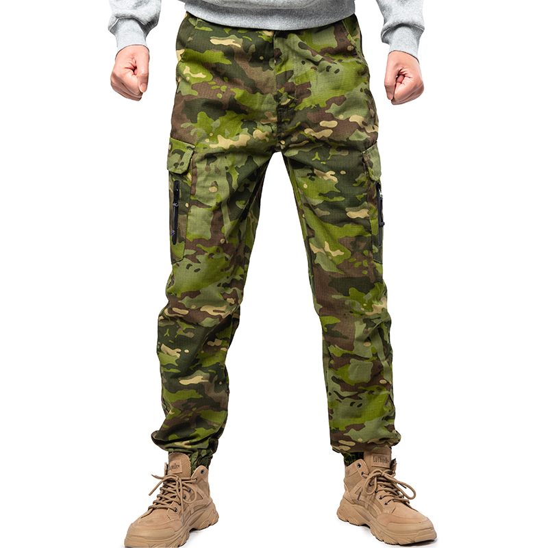 Mege Men Camouflage Jogger Tactical Cargo Pants Military Trousers Casual Streetwear Spring Loose Sweat Pants Outdoor Clothing