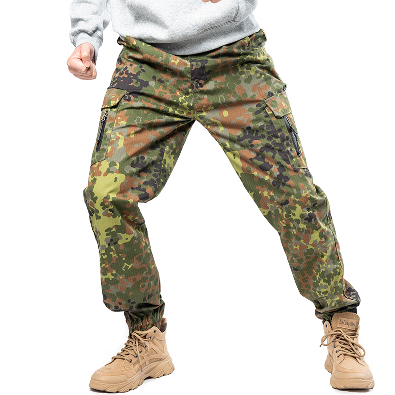 Mege Men Camouflage Jogger Tactical Cargo Pants Military Trousers Casual Streetwear Spring Loose Sweat Pants Outdoor Clothing