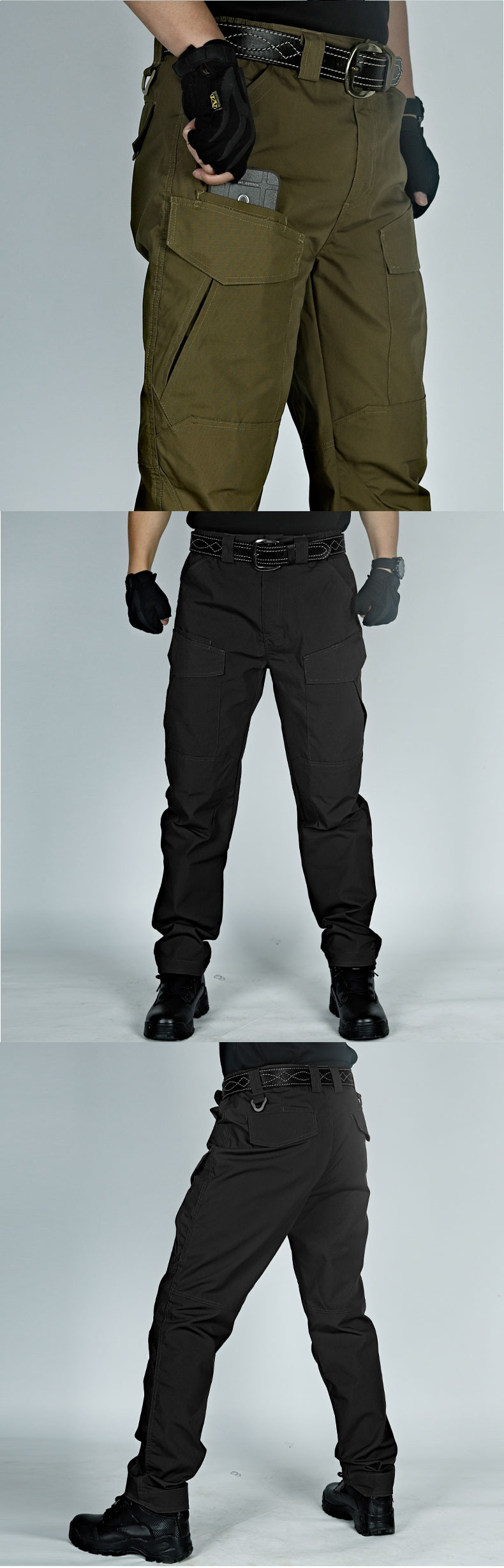 Mege Tactical Cargo Pants Military Outdoor Army Combat Trousers Ripstop Wear resistant Casual Working Clothing Wide Leg Airsoft