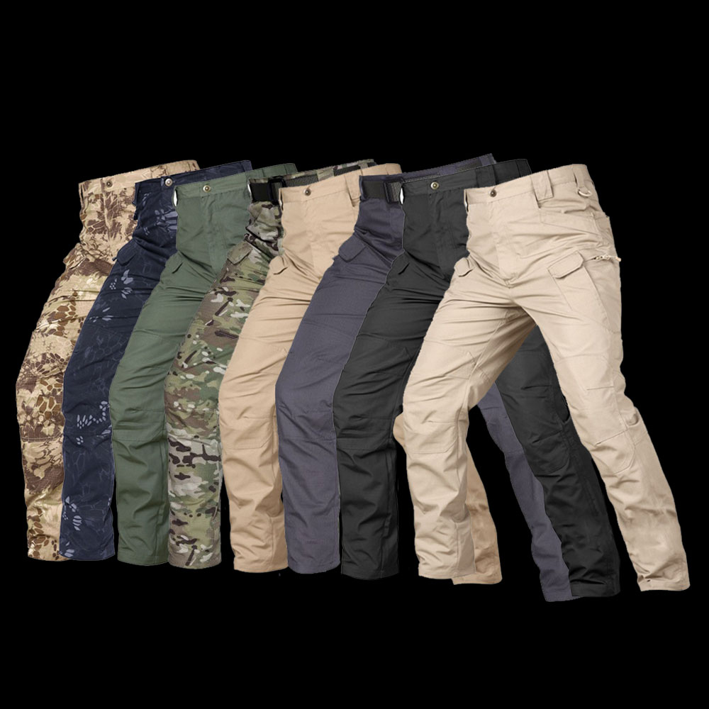 MEGE Brand Tactical Camouflage Military Casual Combat Cargo Pants Water Repellent Ripstop Men's 5XL Trousers Spring Autumn