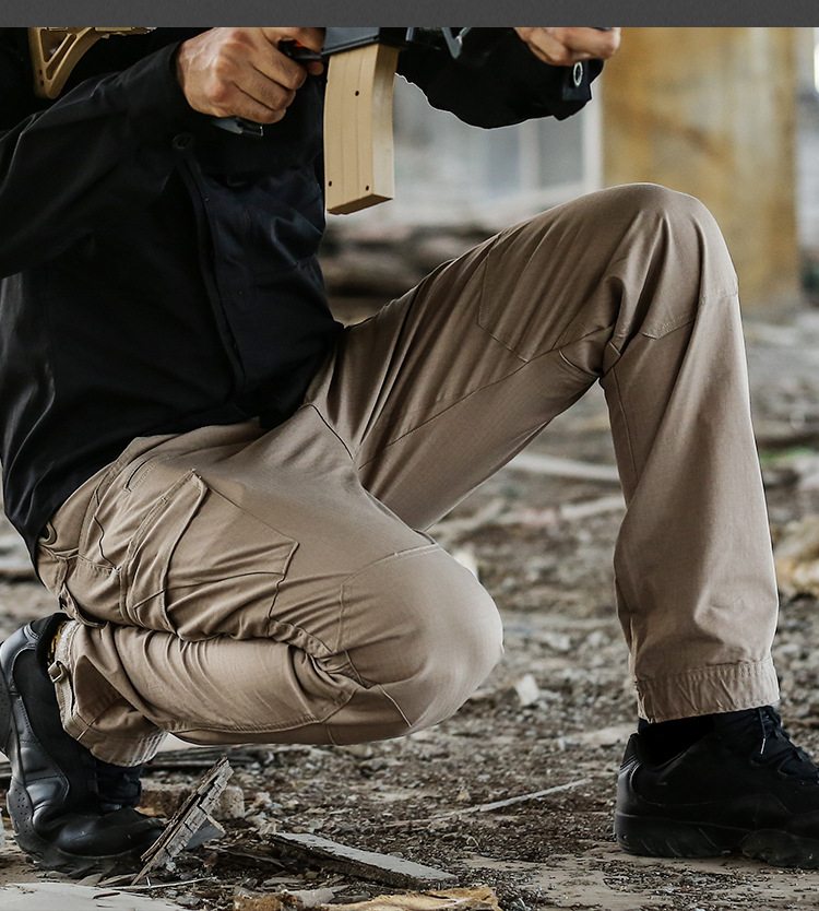 MEGE Tactical Pants Military Casual Cargo Pants Army Combat Trousers Cotton Ripstop Multi Pockets militar Mens Clothing