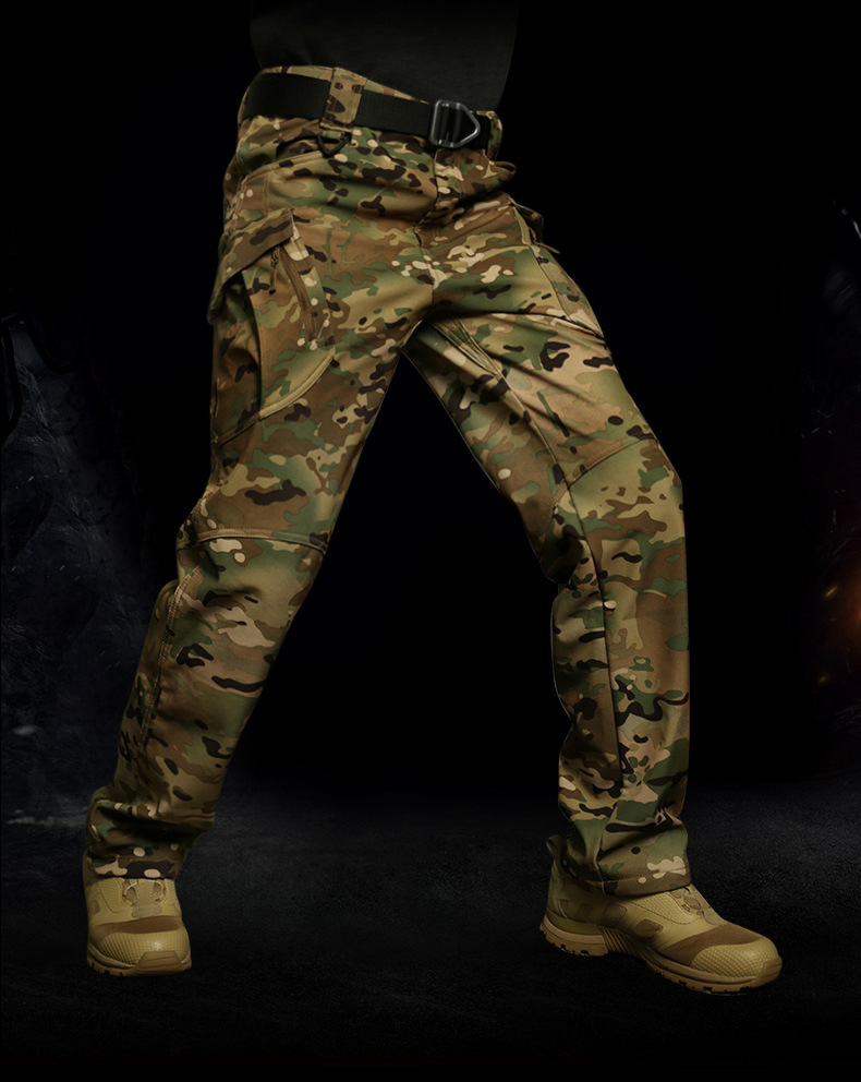 Men Winter Camouflage Tactical Fleece Cargo Pants Military Army Combat Trousers Outdoor Hiking Training Airsoft Soft Joggers Men Winter Camouflage Tactical Fleece Cargo Pants Military Army Combat Trousers Outdoor Hiking Training Airsoft Soft Joggers