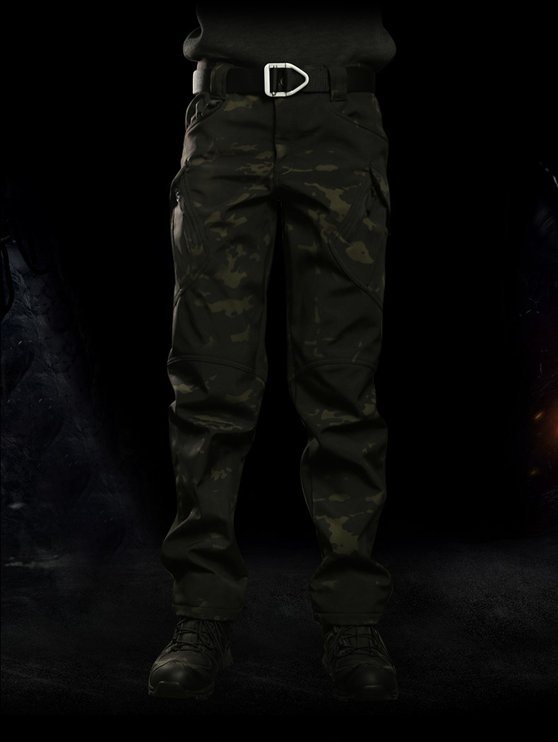 Men Winter Camouflage Tactical Fleece Cargo Pants Military Army Combat Trousers Outdoor Hiking Training Airsoft Soft Joggers Men Winter Camouflage Tactical Fleece Cargo Pants Military Army Combat Trousers Outdoor Hiking Training Airsoft Soft Joggers
