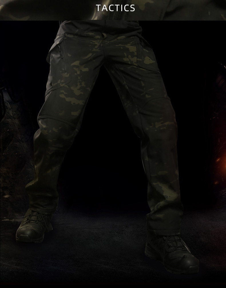 Men Winter Camouflage Tactical Fleece Cargo Pants Military Army Combat Trousers Outdoor Hiking Training Airsoft Soft Joggers Men Winter Camouflage Tactical Fleece Cargo Pants Military Army Combat Trousers Outdoor Hiking Training Airsoft Soft Joggers