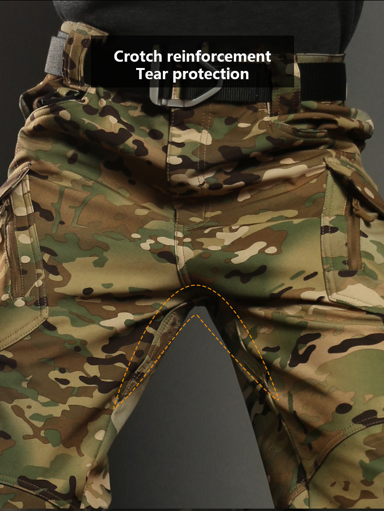Men Winter Camouflage Tactical Fleece Cargo Pants Military Army Combat Trousers Outdoor Hiking Training Airsoft Soft Joggers Men Winter Camouflage Tactical Fleece Cargo Pants Military Army Combat Trousers Outdoor Hiking Training Airsoft Soft Joggers