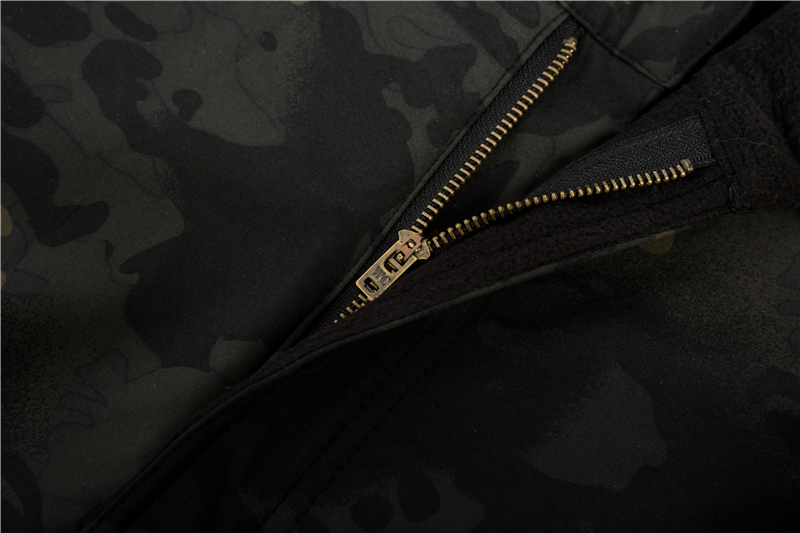 Mege Men's Tactical Cargo Pants Camouflage Military Fleece Army Combat Trousers Waterproof Windcheater Softshell Airsoft Pants