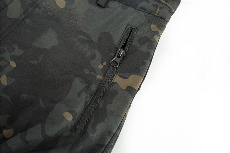 Mege Men's Tactical Cargo Pants Camouflage Military Fleece Army Combat Trousers Waterproof Windcheater Softshell Airsoft Pants