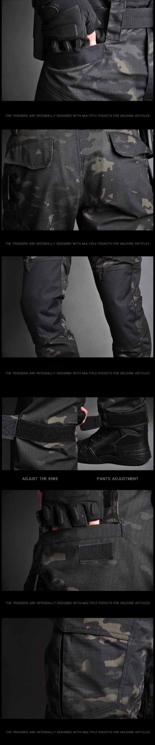 MEGE Men Jogger Tactical Pants Camouflage Military Cargo Sweatpants Loose Camo Casual Trousers Joggers pantalones tacticos XXXL