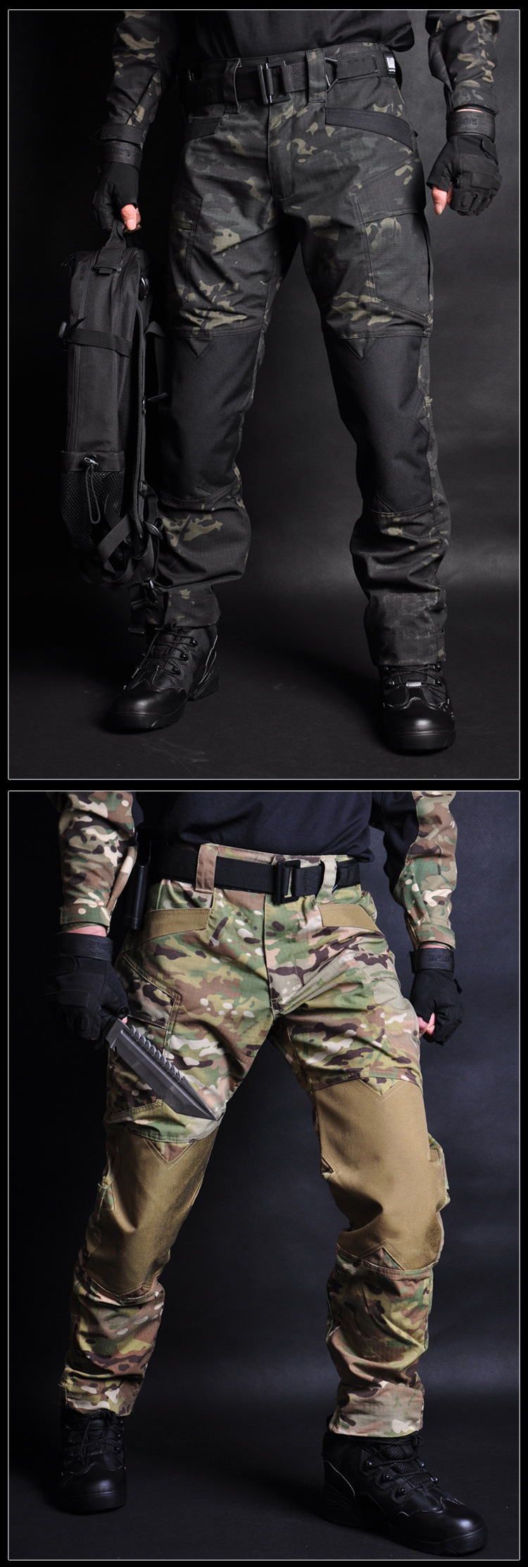 MEGE Men Jogger Tactical Pants Camouflage Military Cargo Sweatpants Loose Camo Casual Trousers Joggers pantalones tacticos XXXL