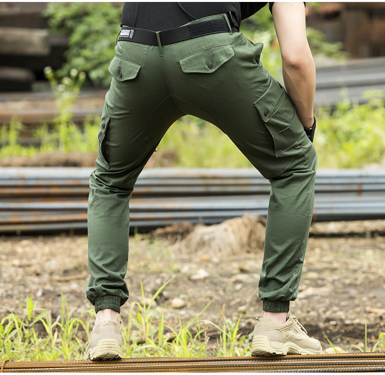 Mege Men Tactical Clothing Military Pants Army Combat Cotton Jogger Pants Streetwear Black Trousers Casual Style Dropshipping