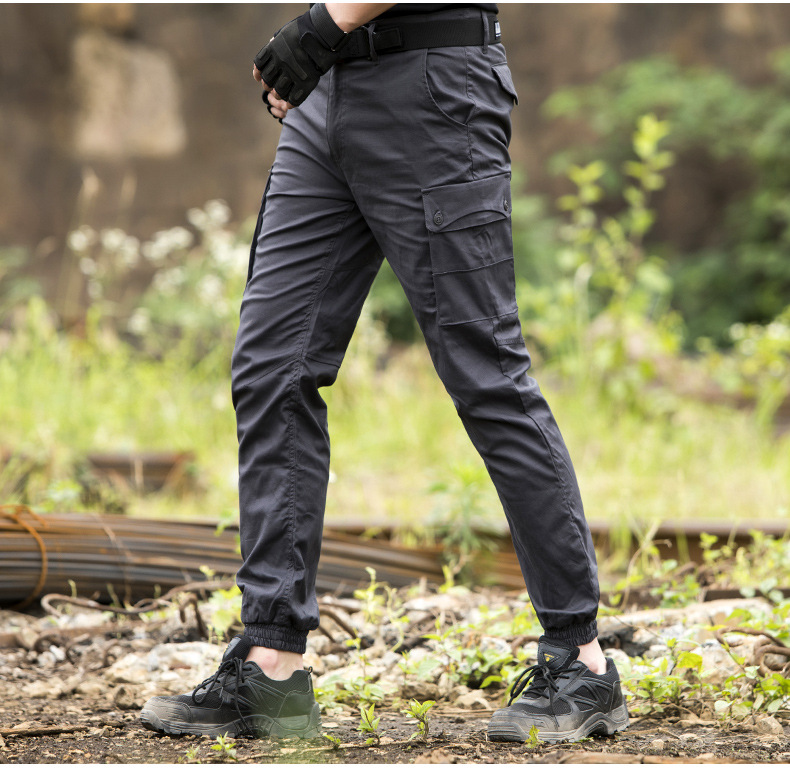 Mege Men Tactical Clothing Military Pants Army Combat Cotton Jogger Pants Streetwear Black Trousers Casual Style Dropshipping