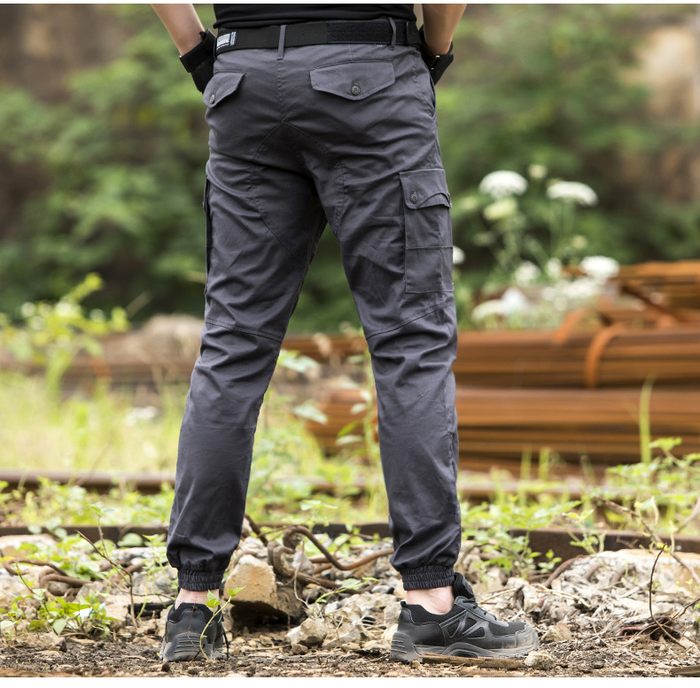 Mege Men Tactical Clothing Military Pants Army Combat Cotton Jogger Pants Streetwear Black Trousers Casual Style Dropshipping