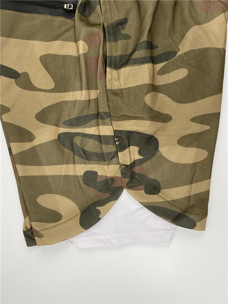 Mege Brand Camouflage Military Jogger Men Shorts Fast Dry Double Layer 2 in 1 Short Pants Beach Shorts Male Sweatpants Dropship