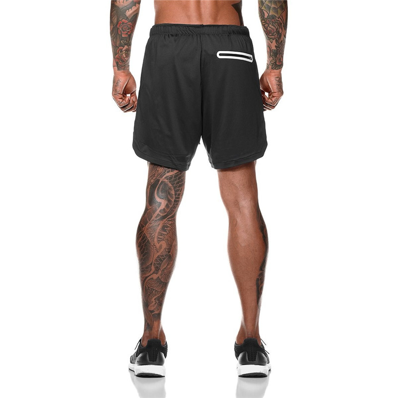 Mege Brand Camouflage Military Jogger Men Shorts Fast Dry Double Layer 2 in 1 Short Pants Beach Shorts Male Sweatpants Dropship