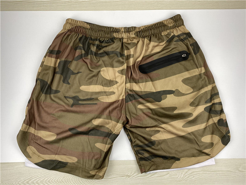 Mege Brand Camouflage Military Jogger Men Shorts Fast Dry Double Layer 2 in 1 Short Pants Beach Shorts Male Sweatpants Dropship
