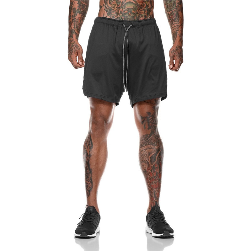 Mege Brand Camouflage Military Jogger Men Shorts Fast Dry Double Layer 2 in 1 Short Pants Beach Shorts Male Sweatpants Dropship