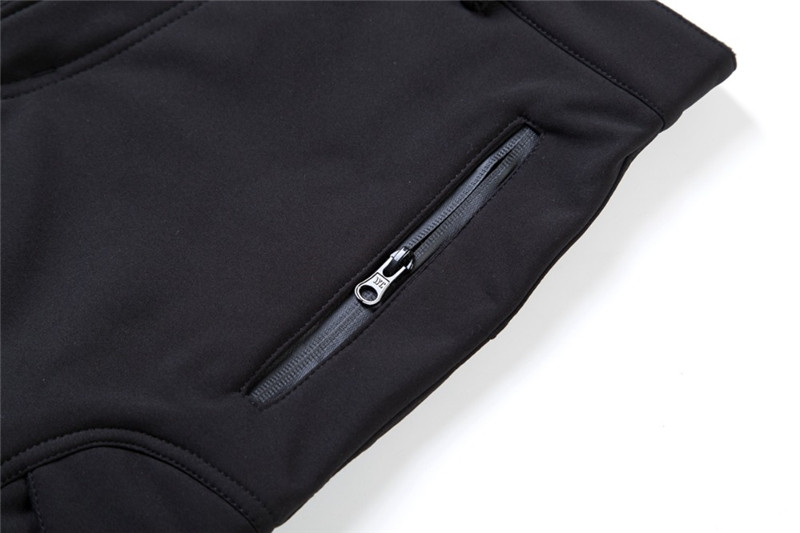 MEGE Soft Shell Tactical Camouflage Pants Men Combat Waterproof Military Cargo Warm Fleece Camo Winter Warm Army Modis Trousers